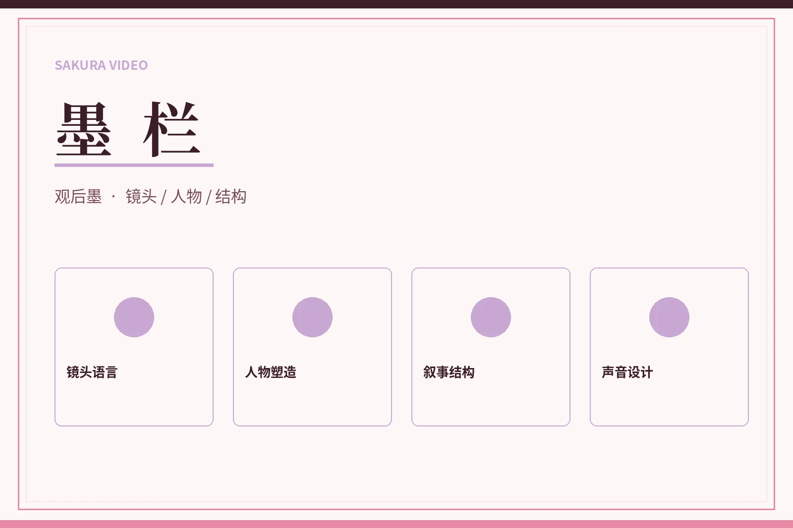 编辑观点:把“好不好看”拆成可以自己验证的观察